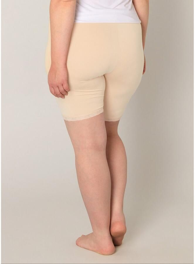 Base Level Curvy Fietsbroekje AVA met kanten randje - Foto 4