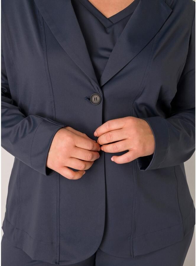 Base Level Curvy Jasje Leah met reverskraag en stretch - Foto 3