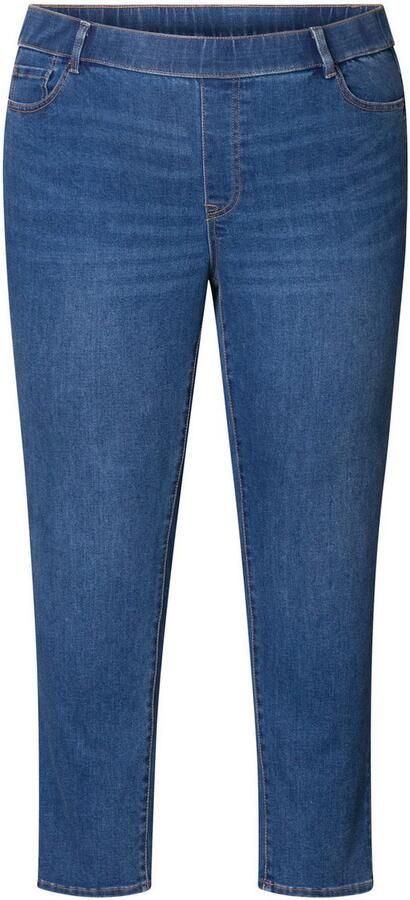 Base Level Curvy Jeggings in grote maten met elastiek en stretch - Foto 6