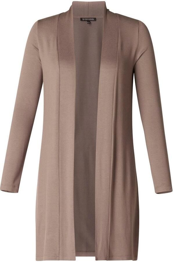 Base Level Curvy Lang vest Ayla Long Ruimvallende zachte tricotkwaliteit - Foto 4