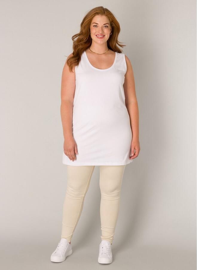 Base Level Curvy Lange top met wijde ronde hals - Foto 2