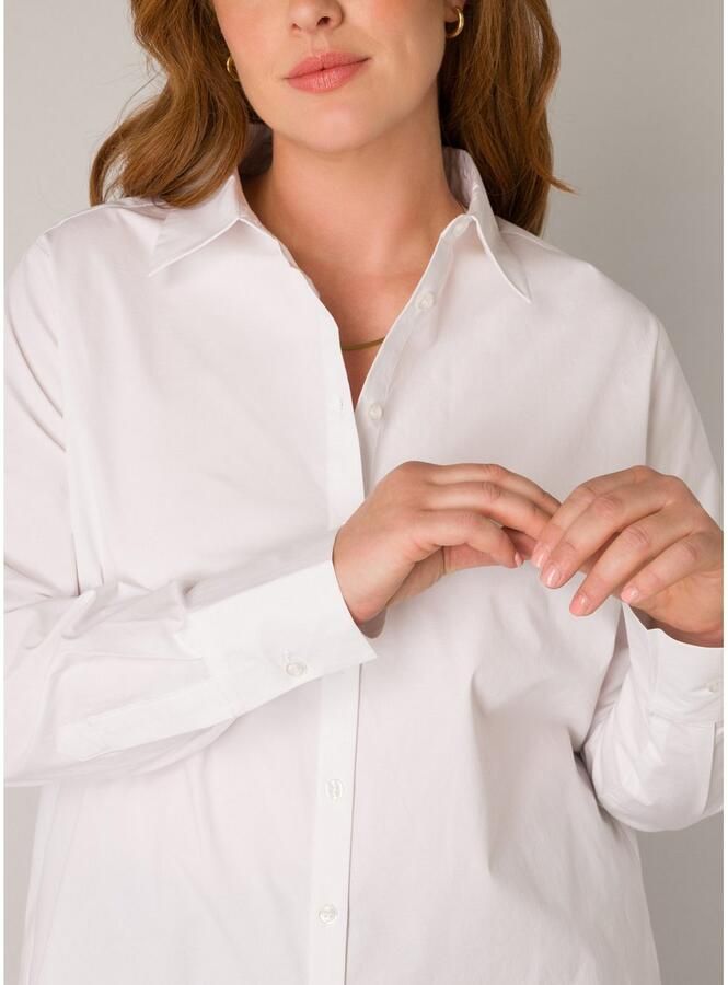 Base Level Curvy Overhemdblouse in grote maten - Foto 2