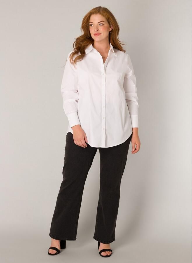 Base Level Curvy Overhemdblouse in grote maten - Foto 3