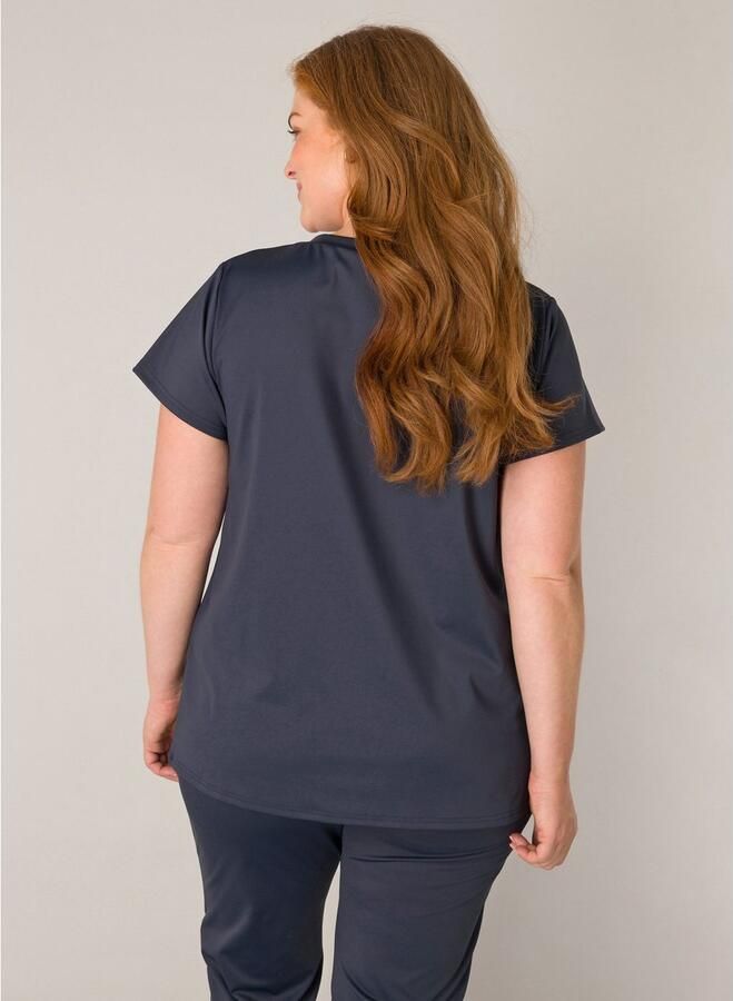 Base Level Curvy Shirt met V-hals Lilly met stretch - Foto 3
