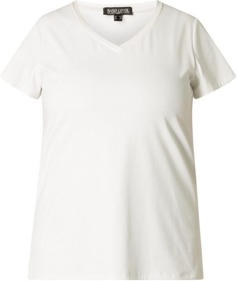 Base Level Curvy Shirt met V-hals Lilly met stretch - Foto 2