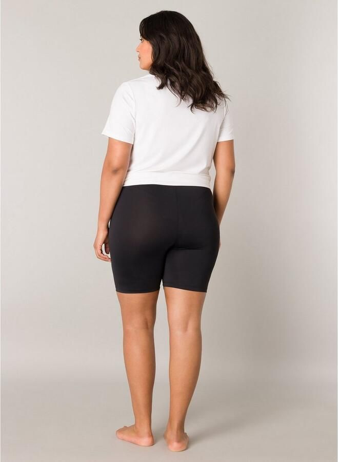Base Level Curvy high waist regular fit short Yanissa zwart - Foto 2
