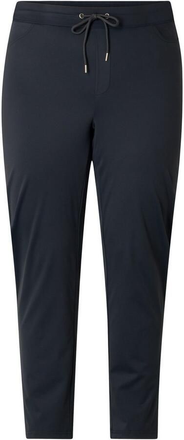 Base Level Curvy Stoffen broek Liana Zomerbroek met stretch en trekkoord in jeggings-stijl - Foto 7