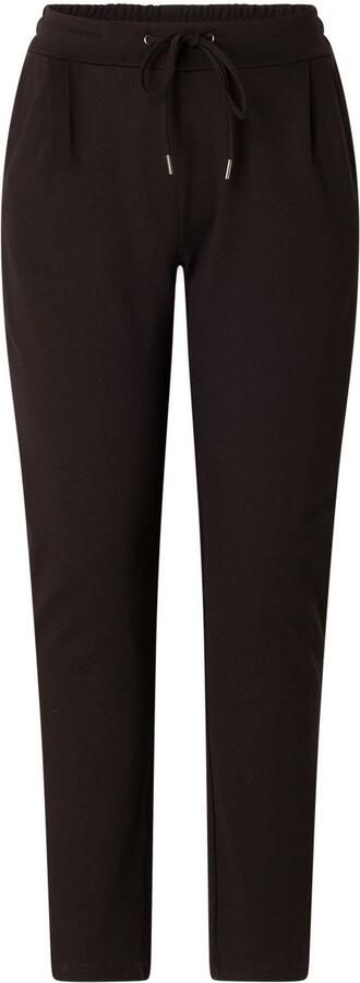 Base Level Curvy slim fit sweatpants Yoanna zwart - Foto 4