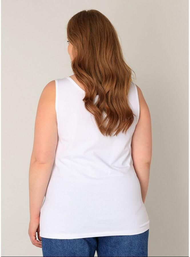 Base Level Curvy Tanktop in grote maten