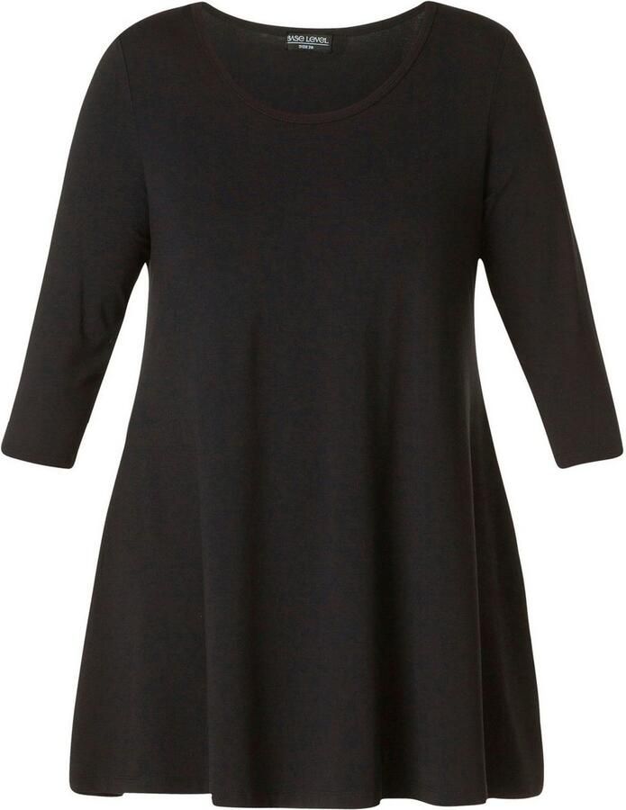 Base Level Curvy Tuniekshirt ARIA met een ronde hals - Foto 7