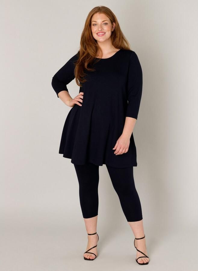 Base Level Curvy Tuniekshirt ARIA met een ronde hals - Foto 7