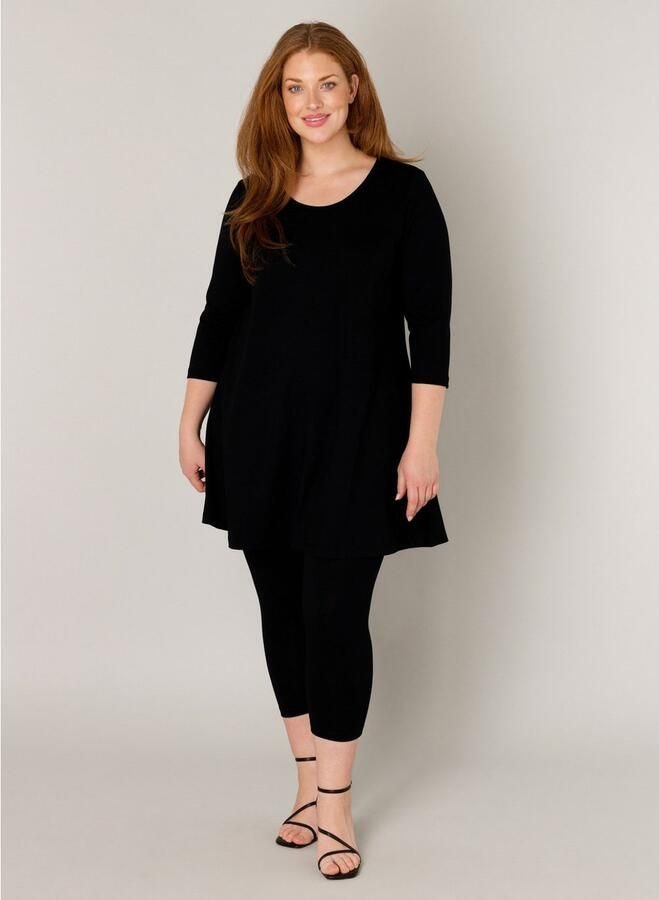Base Level Curvy Tuniekshirt ARIA met een ronde hals - Foto 4
