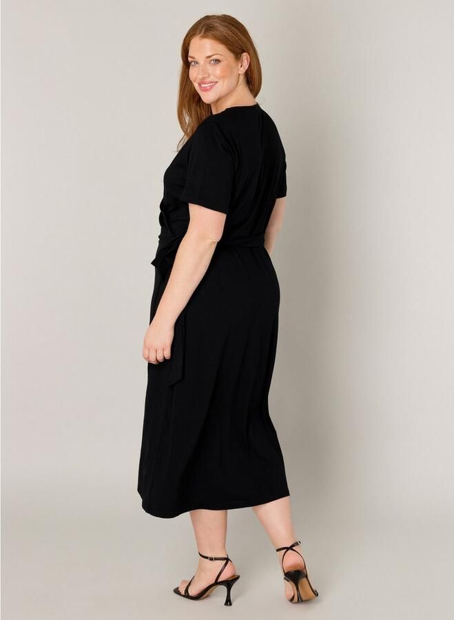 Base Level Curvy Wikkeljurk Abbie Soepelvallende viscose-mixkwaliteit - Foto 4