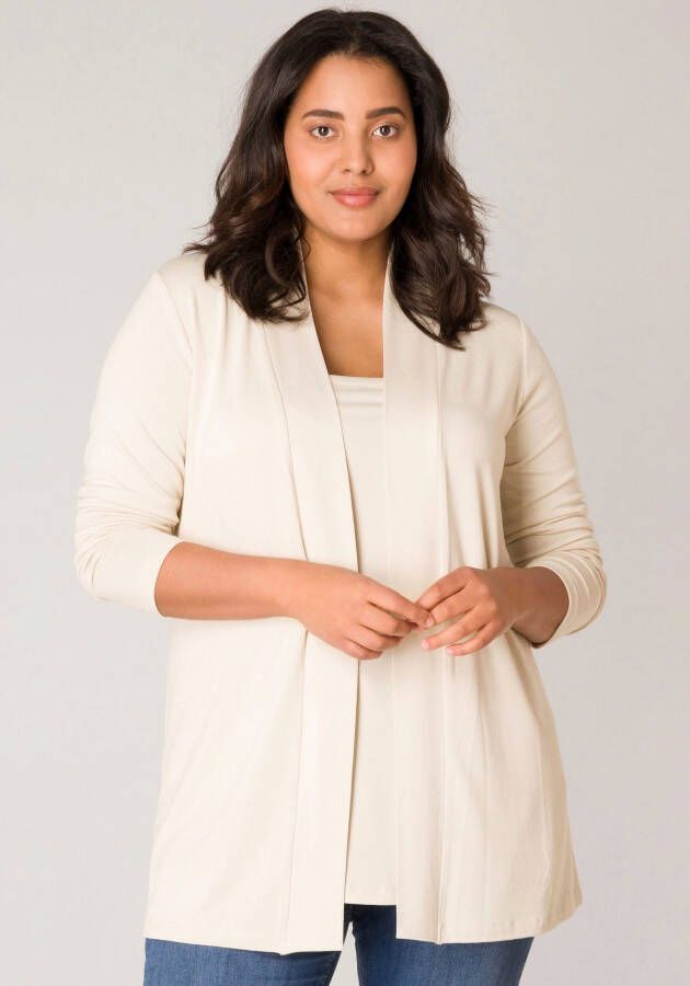 Base Level Curvy Vest Ayla Zacht vormvast tricot in viscose-mixkwaliteit - Foto 4