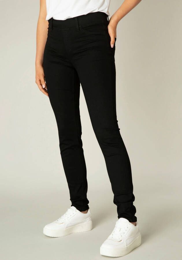Base Level slim fit jegging Tess zwart