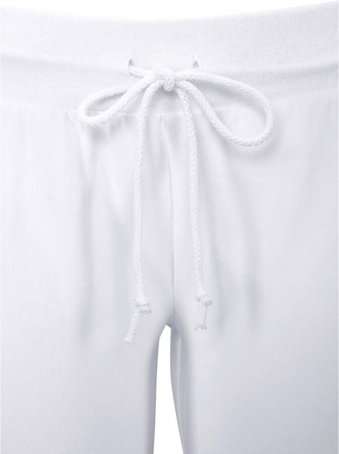 Beachtime 7 8-strandbroek van zachte jersey wide leg joggingbroek loungebroek