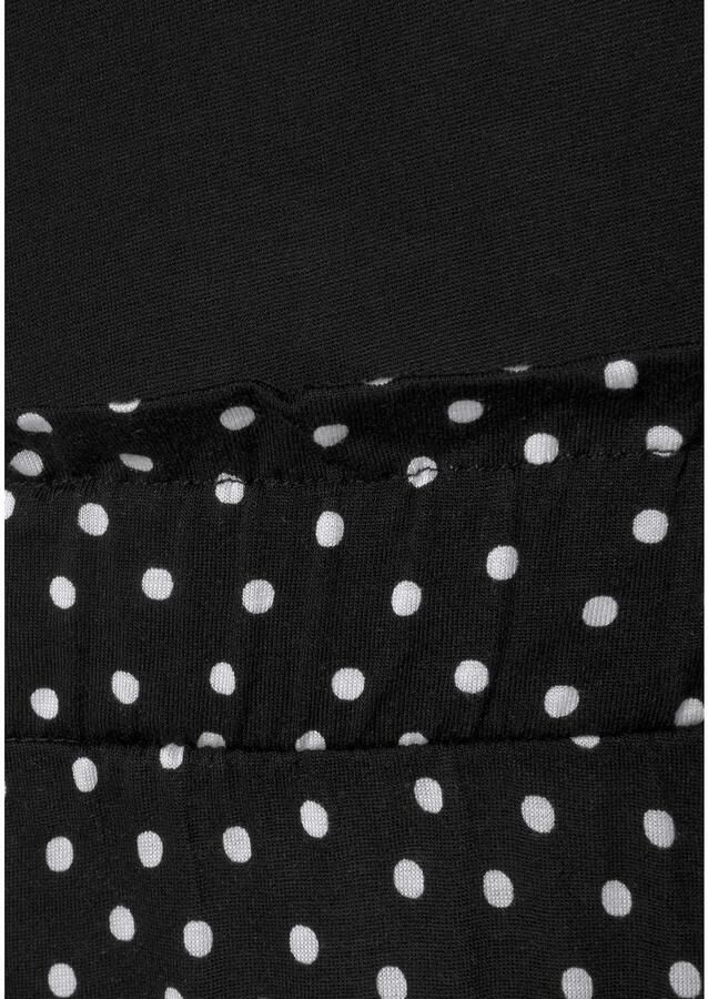 Beachtime Jerseyjurk met paperbag-tailleband en zakken printjurk zomers - Foto 2