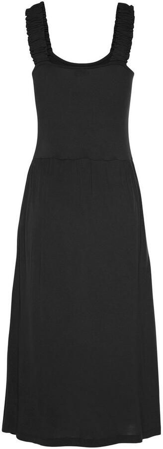 Beachtime Jerseyjurk met zakken zomerjurk knielengte strandjurk basic - Foto 4