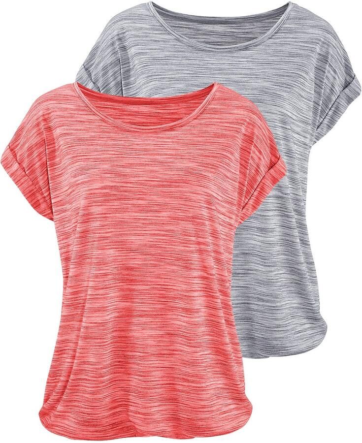Beachtime Shirt met korte mouwen Met structuureffect in een gemakkelijk te onderhouden kwaliteit (Set van 2) - Foto 6