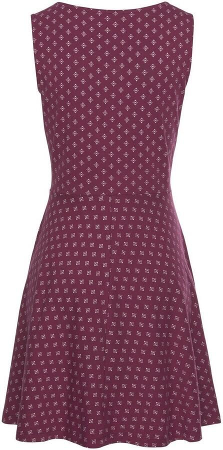 Beachtime Strandjurk met alloverprint zomerjurk van elastisch katoen - Foto 3