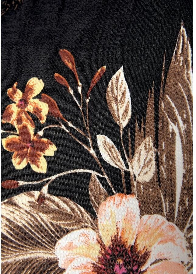 Beachtime Strandjurk met bandjes aan de mouwen en carmen-halslijn zomerjurk - Foto 2