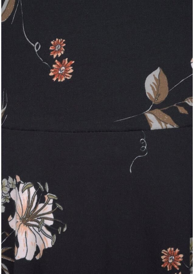 Beachtime Strandjurk met bloemenprint mini jurk katoenen zomerjurk