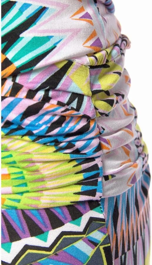 Beachtime Strandjurk met grafische print in etno-stijl kort zomerjurk - Foto 3