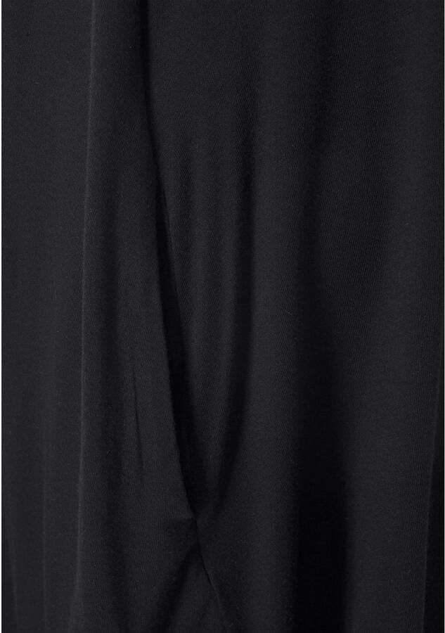 Beachtime Strandjurk met modieuze halslijn en zakken korte zomerjurk basic - Foto 2