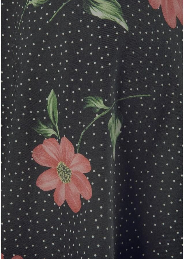 Beachtime Strandjurk met subtiele stippen zomerjurk van elastisch katoen