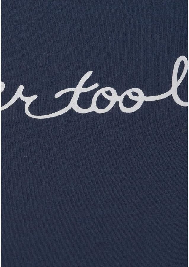 Beachtime T-shirt Met frontprint "Never too late" - Foto 3