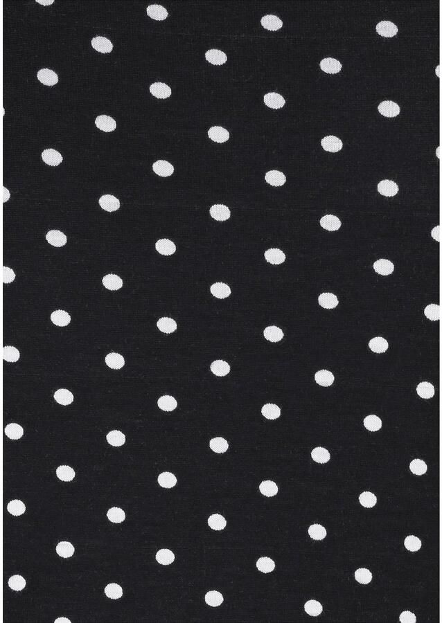 Beachtime Zomerjurk met stippenprint van jersey t-shirtjurk strandjurk