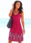 Beachtime Strandjurk met bloemenprint mini jurk zomerjurk strandjurk - Thumbnail 1