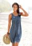 Beachtime Strandjurk met ornamenten-print mini jurk zomerjurk - Thumbnail 1