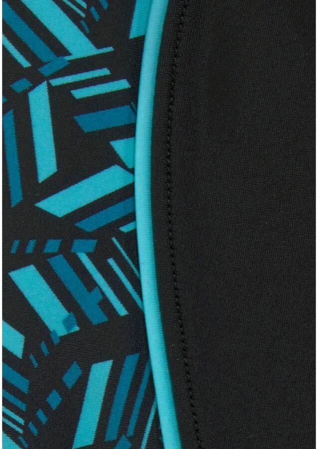 Bench. Badpak met geometrische gedessineerde inzetten