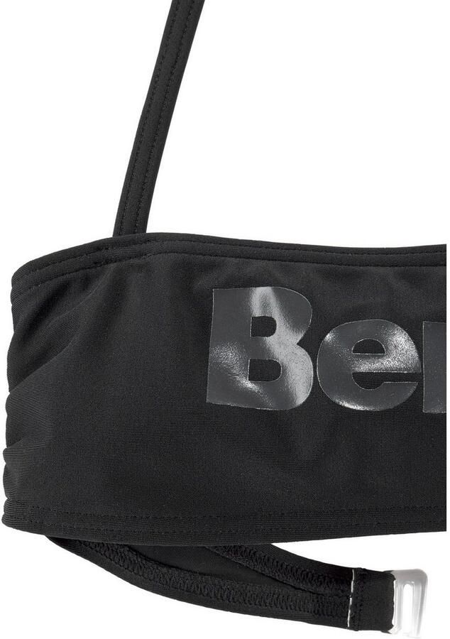 Bench. Bandeaubikini met grote logoprint - Foto 2