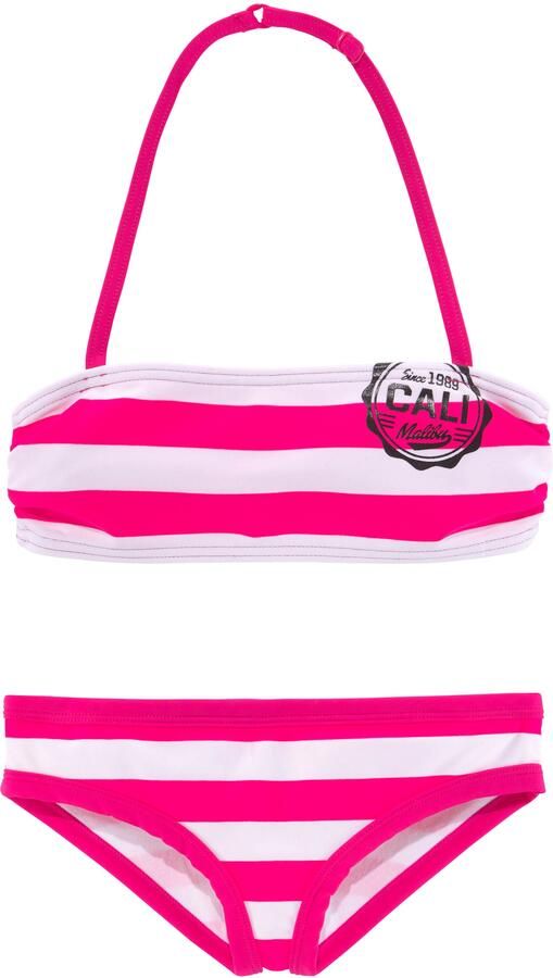 Bench. Bandeaubikini met trendy strepen - Foto 5