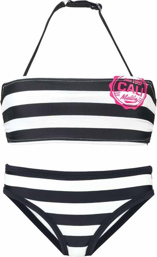 Bench. Bandeaubikini met trendy strepen - Foto 4