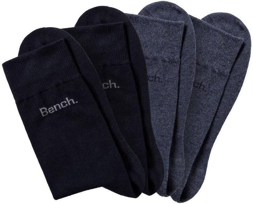 Bench. Basic sokken in prettig zachte merkkwaliteit (set 4 paar) - Foto 3