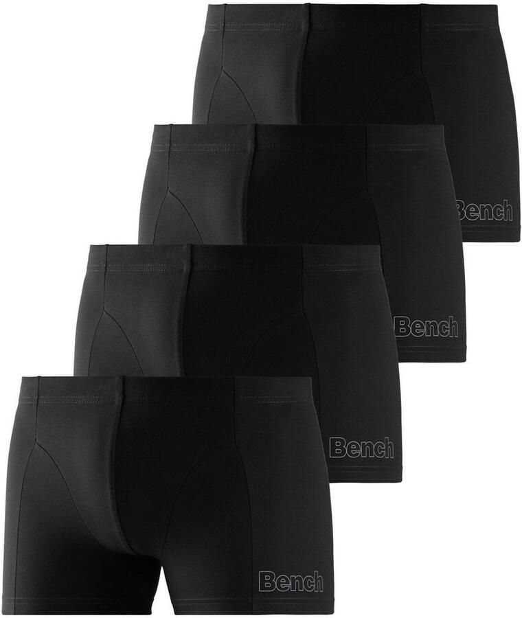 Bench. Boxershort voor heren Onderbroeken in blik met kleine logo-opdruk op het been (blik 4 stuks)