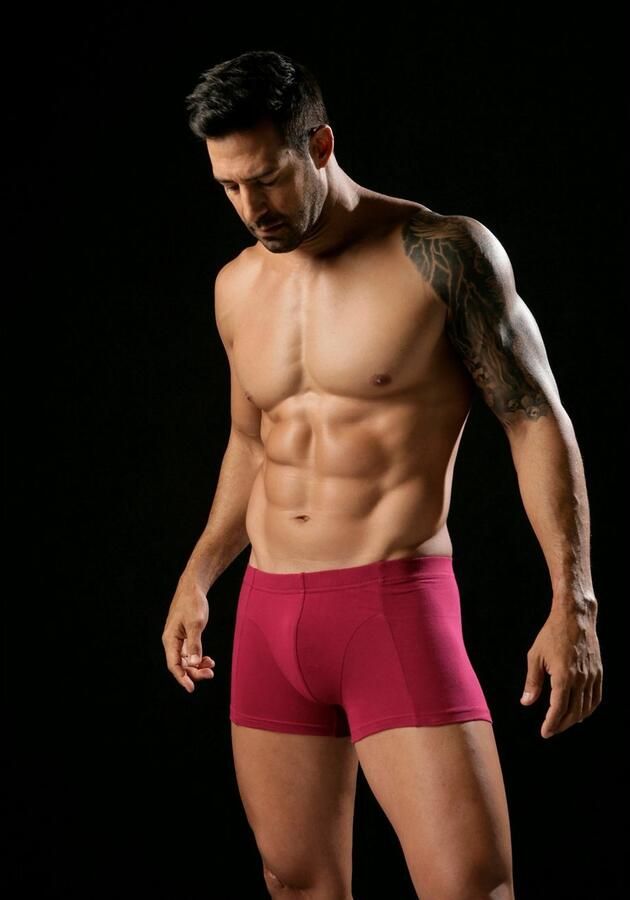 Bench. Boxershort voor heren Onderbroeken in blik met kleine logo-opdruk op het been (blik 4 stuks) - Foto 6