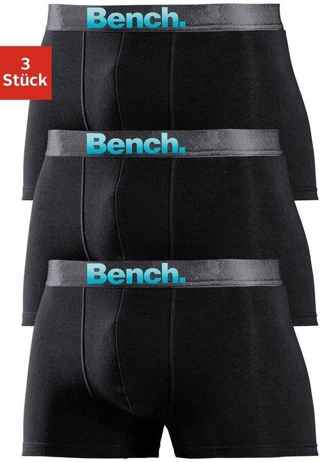 Bench. Boxershort voor heren Onderbroeken met logo geweven tailleband (set 3 stuks) - Foto 3