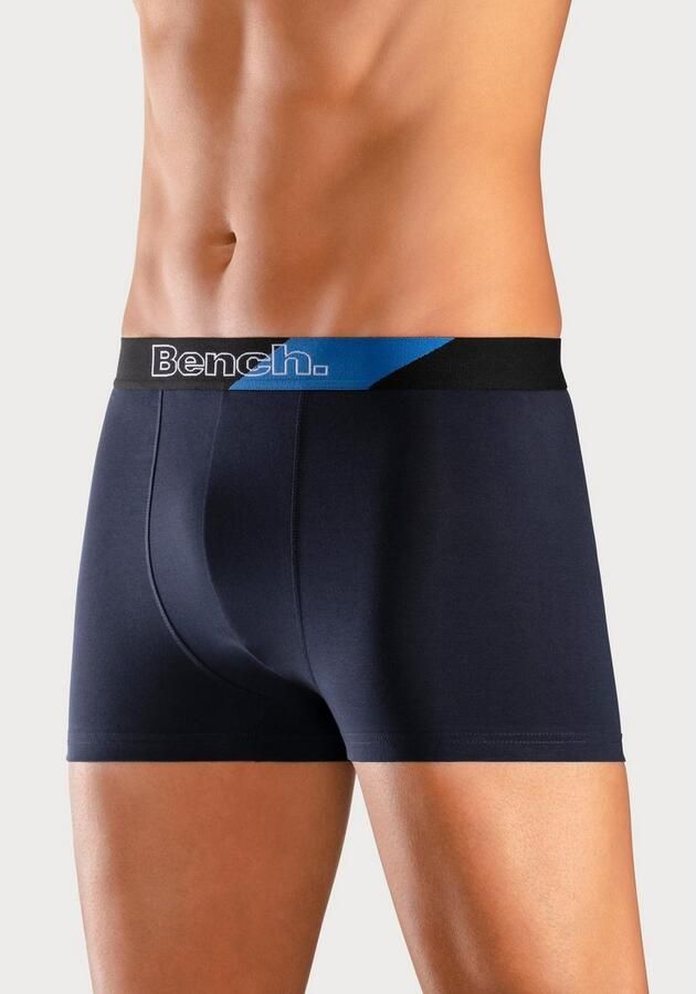 Bench. Boxershort voor heren Onderbroeken met modieuze streep in de geweven tailleband (set 3 stuks) - Foto 3