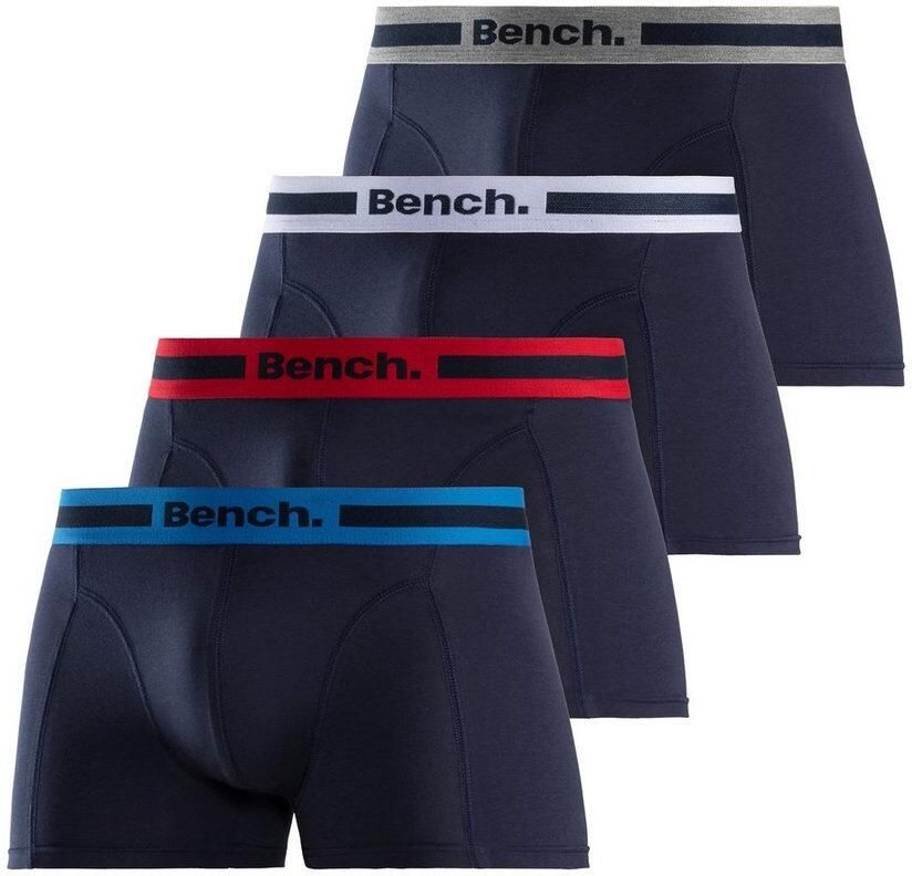 Bench. Boxershort voor heren Onderbroeken met overlocknaden aan de voorkant (set 4 stuks)