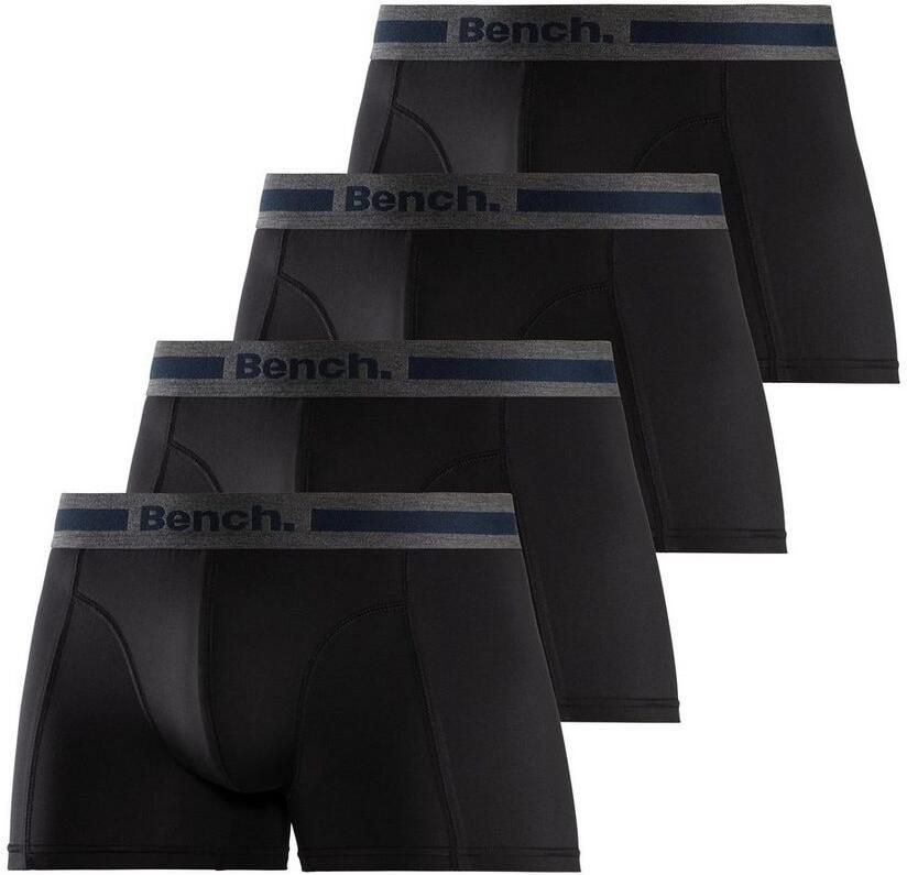 Bench. Boxershort voor heren Onderbroeken met overlocknaden aan de voorkant (set 4 stuks)