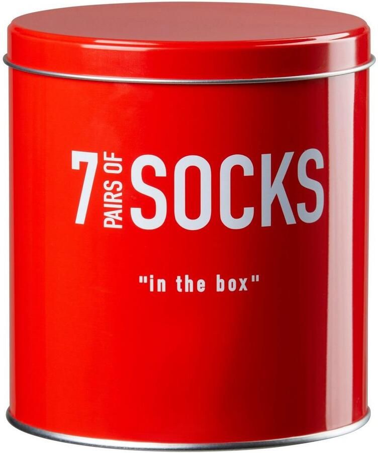 Bench. Business-sokken in een praktisch blikje (blik 7 paar)
