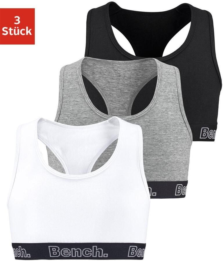Bench. Bustier in sportieve look met racerback (set 3-delig) - Foto 4