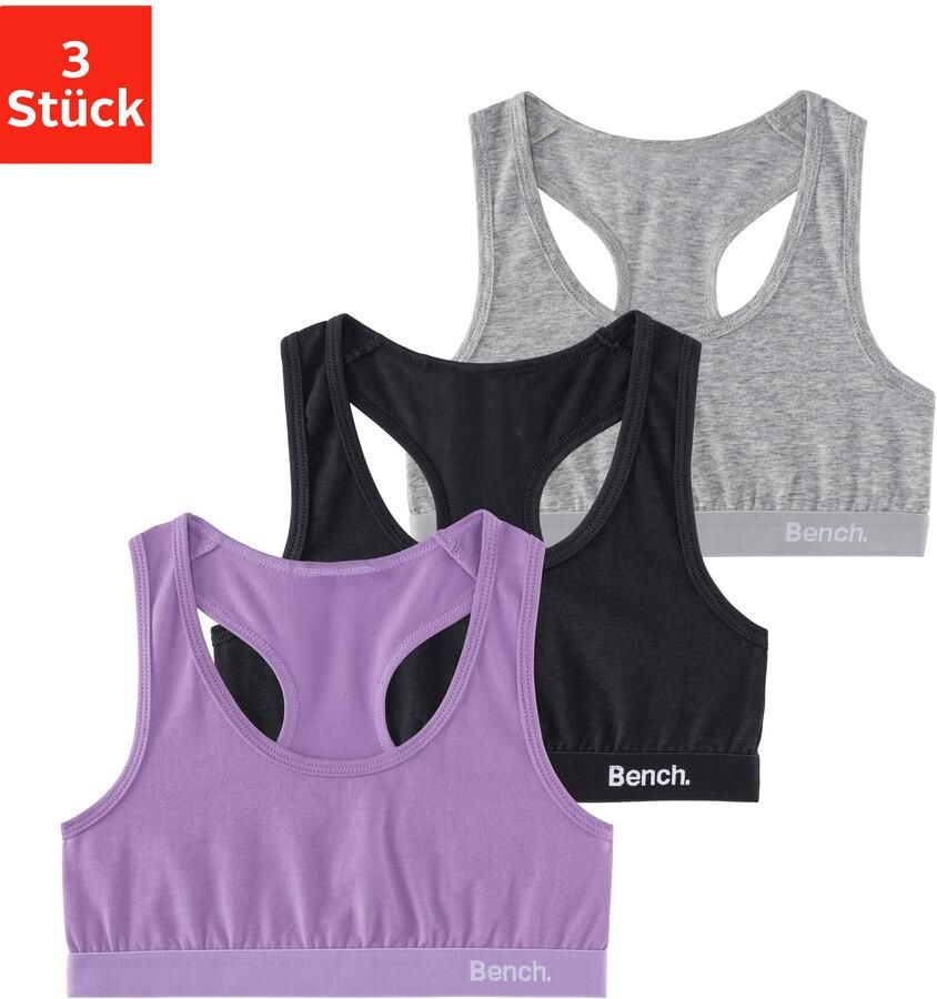 Bench. Bustier in sportieve look met racerback (set 3-delig) - Foto 3