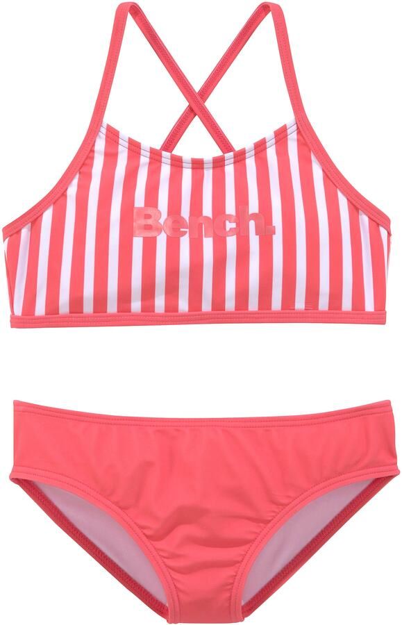 Bench. Bustierbikini met trendy strepen - Foto 3