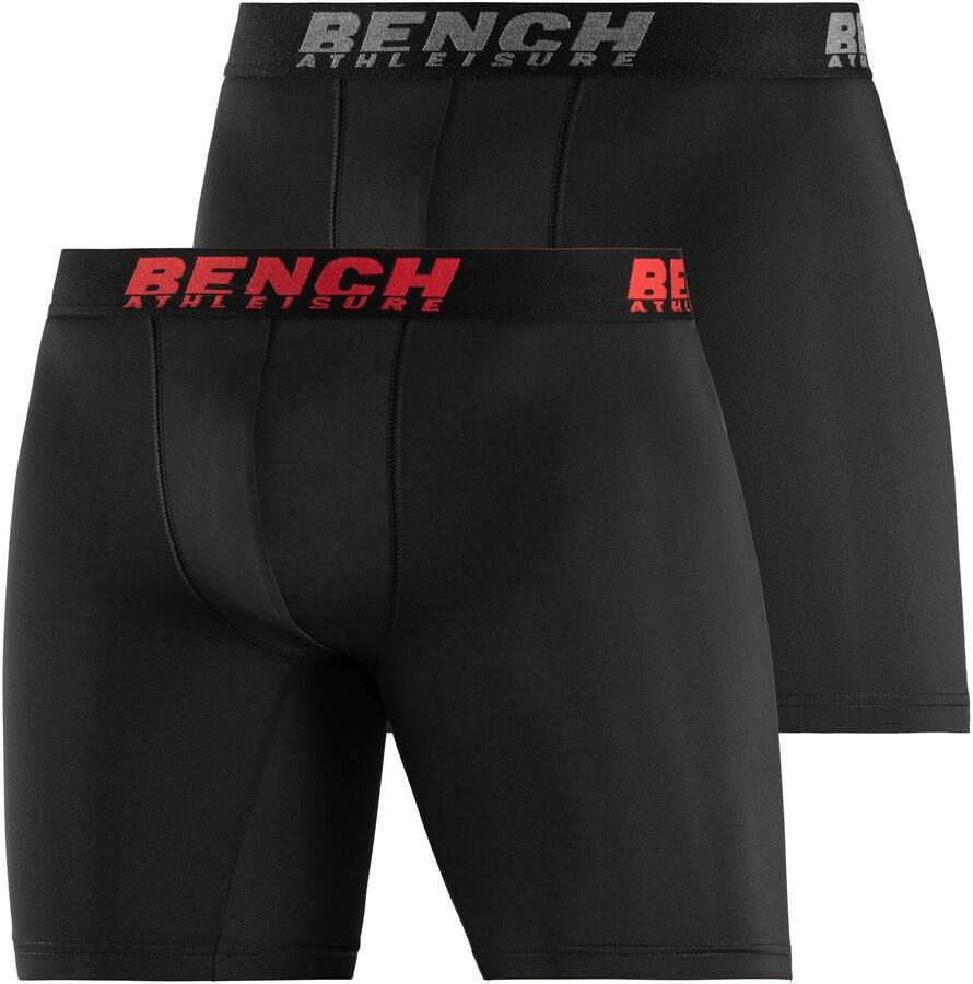 Bench. Functionele boxershort Boxershorts voor heren Onderbroeken in sportieve look van microvezel met langere pijp (set 2 stuks) - Foto 6