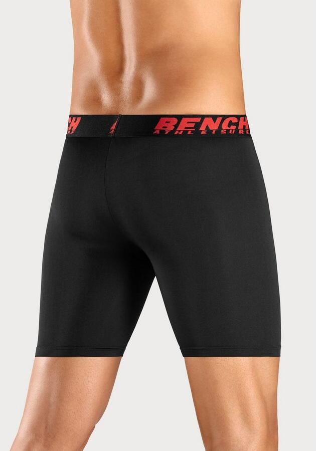 Bench. Functionele boxershort Boxershorts voor heren Onderbroeken in sportieve look van microvezel met langere pijp (set 2 stuks) - Foto 4
